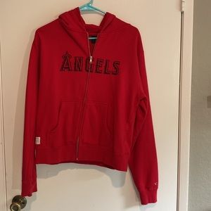 Oakley X MLB Angels : Women’s Zip Hoodie